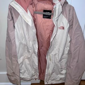 North Face outer shell, ski jacket